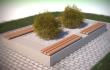 Bench Ekeby Wall Top